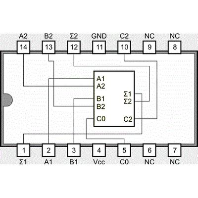 2 bit adder truth table|CONNECTION DIAGRAM PINOUT A 54/7482 .